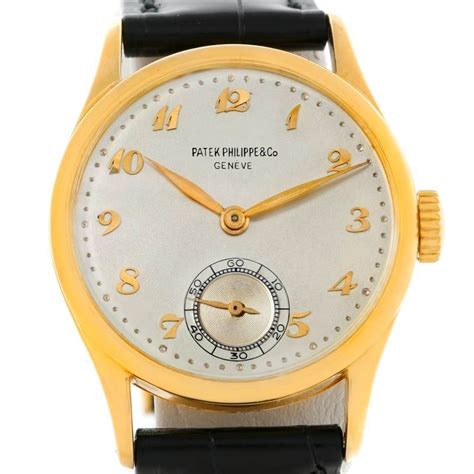 Patek Philippe Calatrava Vintage 18K Yellow Gold Watch 2418